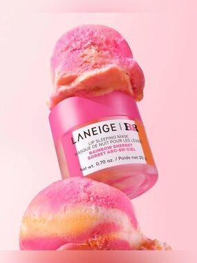 NEW✅LANEIGE Lip Sleeping Mask - Rainbow Sherbert - Limited Edition